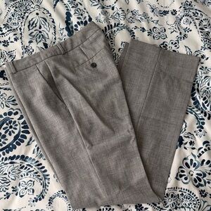 Banana Republic Light Gray Tailored Dress Pants